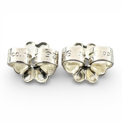 Tiffany & Co Atlas 925 Hoop Earrings Silver — view 5