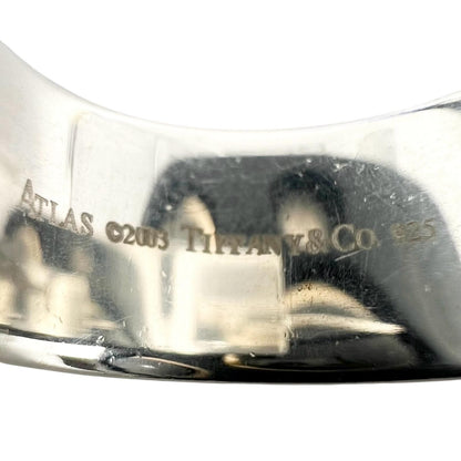 Tiffany & Co Atlas 925 Hoop Earrings Silver — view 6