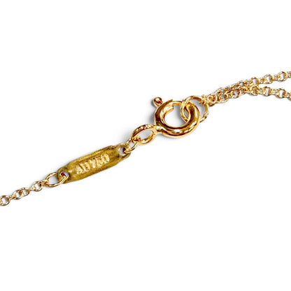 Tiffany & Co T Smile Small Pendant Pink Gold 18k — view 8