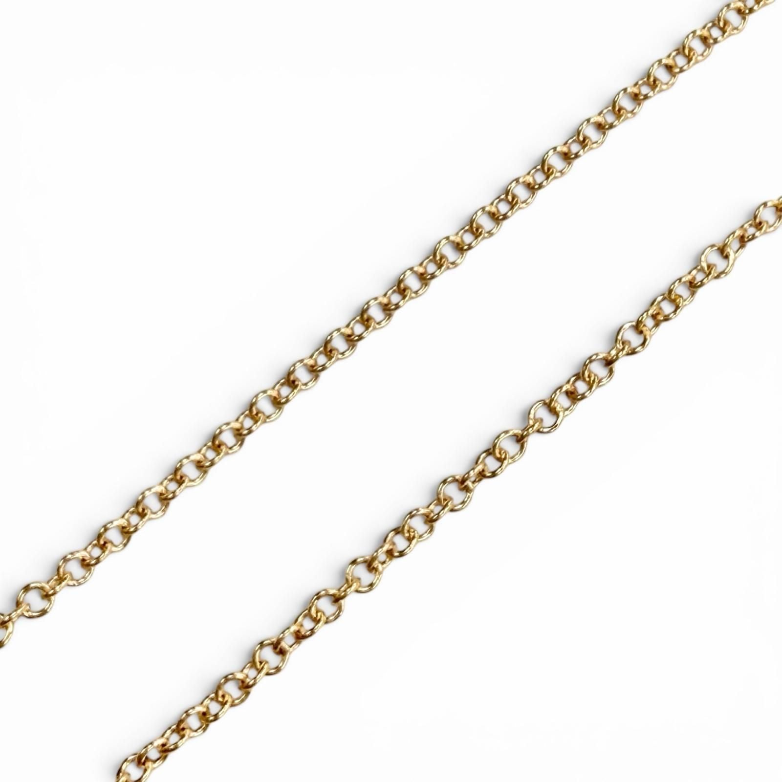 Tiffany & Co T Smile Small Pendant Pink Gold 18k — view 5