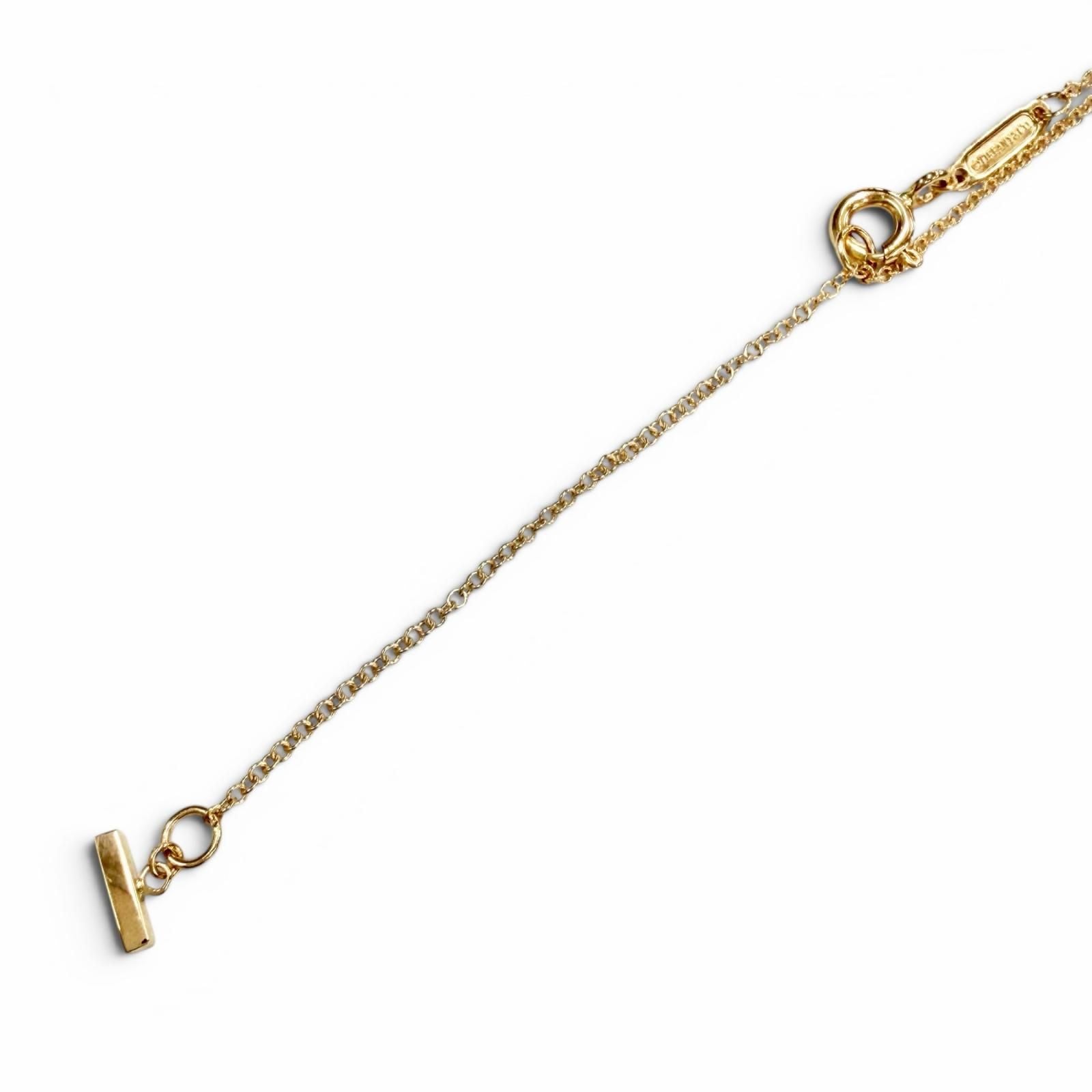Tiffany & Co T Smile Small Pendant Pink Gold 18k — view 6