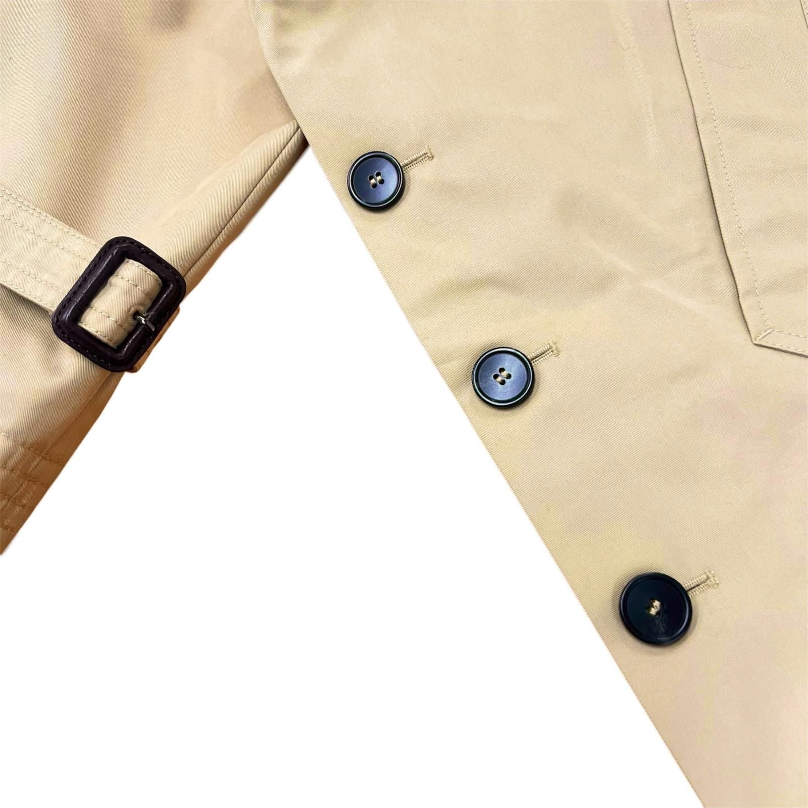 Max Mara Weekend Maxmara Side Button a Line Coat Beige 36 — view 6