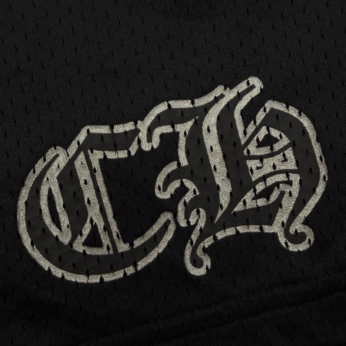 Chrome Hearts CH Print with Patch Mesh Shorts Black XS — view 5
