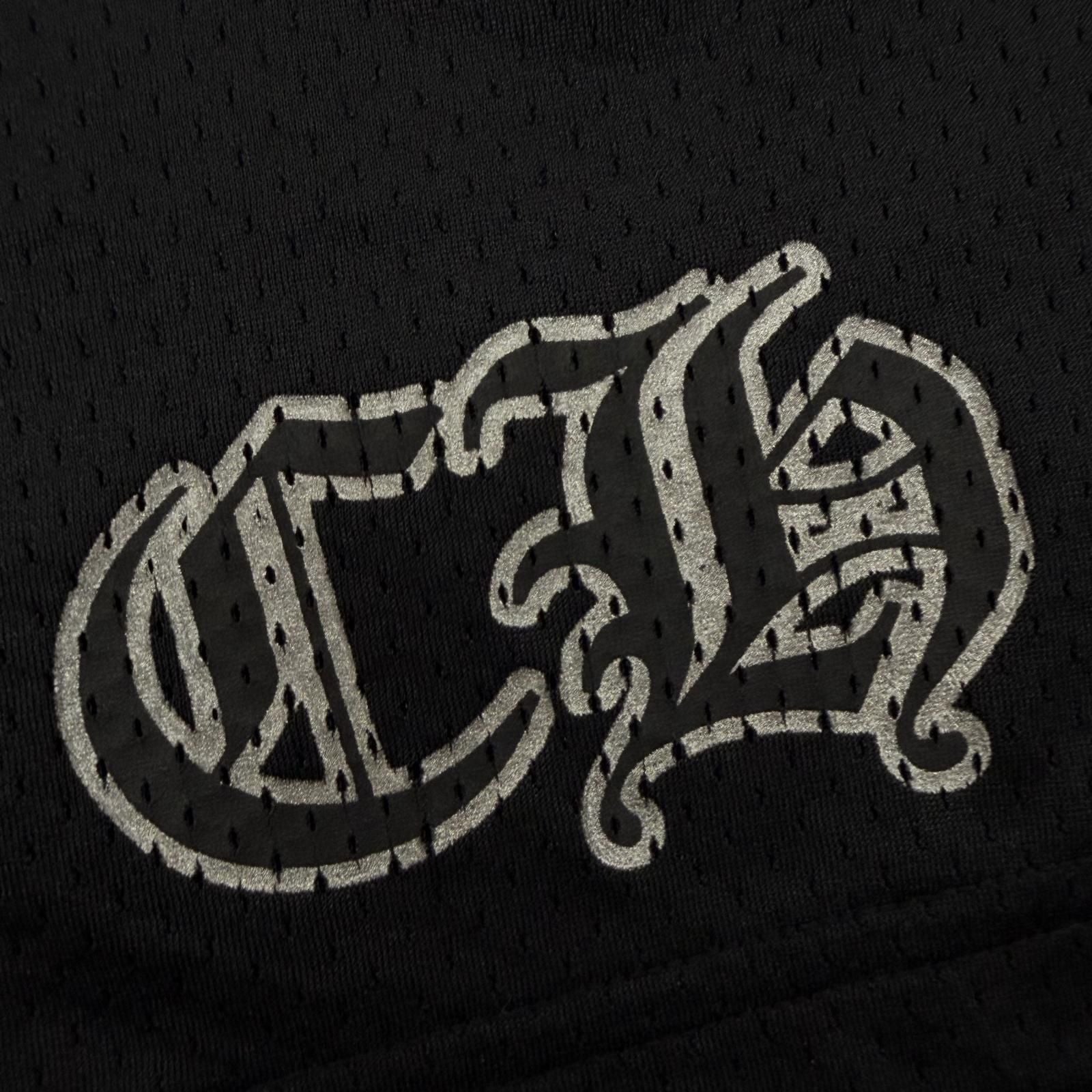 Chrome Hearts CH Print with Patch Mesh Shorts Black XS — view 5