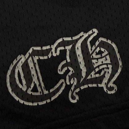 Chrome Hearts CH Print with Patch Mesh Shorts Black XS — view 5