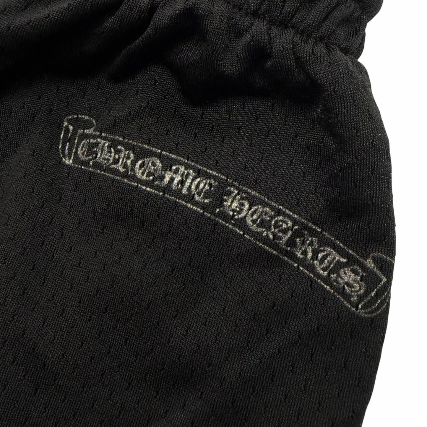 Chrome Hearts CH Print with Patch Mesh Shorts Black XS — view 6