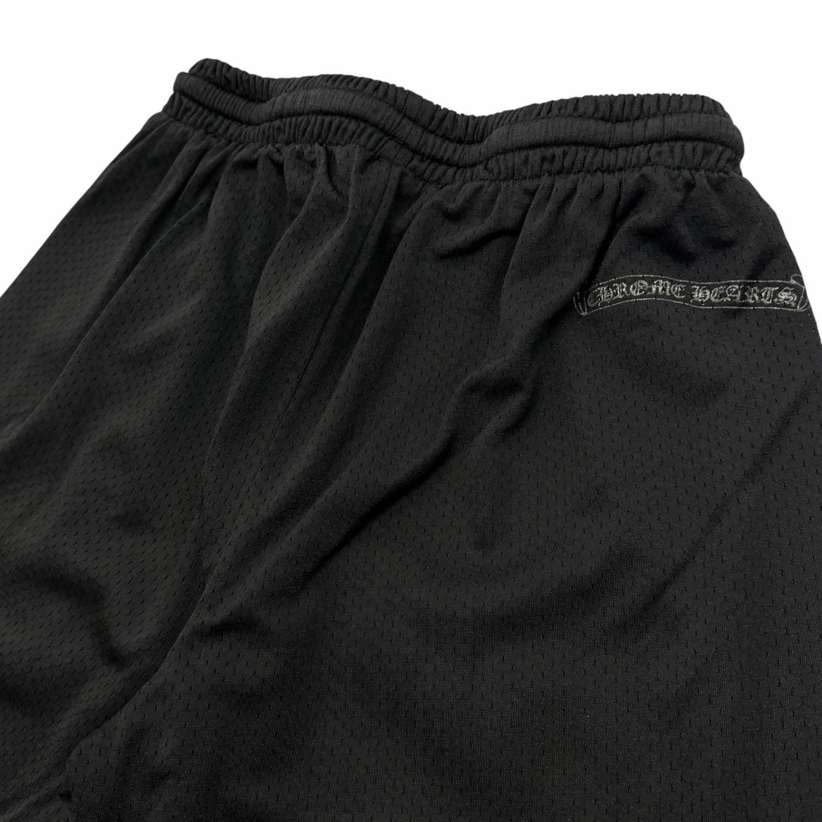 Chrome Hearts CH Print with Patch Mesh Shorts Black XS — view 4