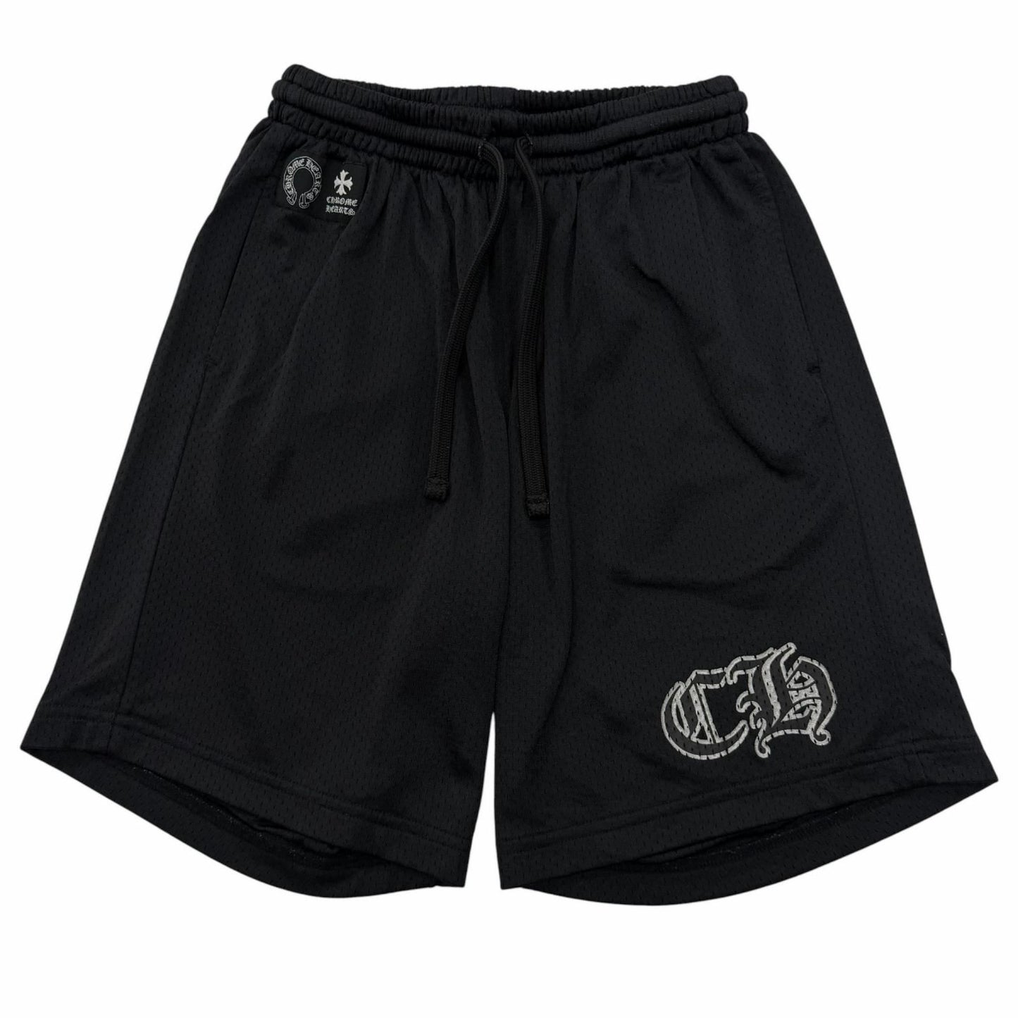 Chrome Hearts CH Print with Patch Mesh Shorts Black XS