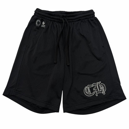 Chrome Hearts CH Print with Patch Mesh Shorts Black XS