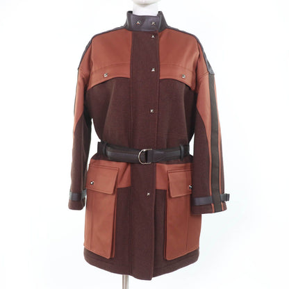 Hermes 38 Coat Red