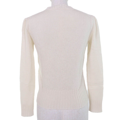 Dior Cashmere Spider Long Sleeve Knit White 38 Sweater — view 3