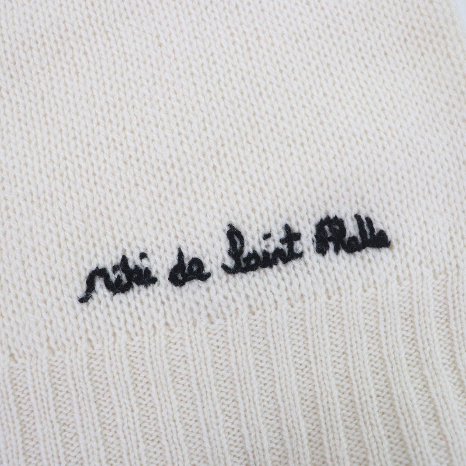Dior Cashmere Spider Long Sleeve Knit White 38 Sweater — view 6