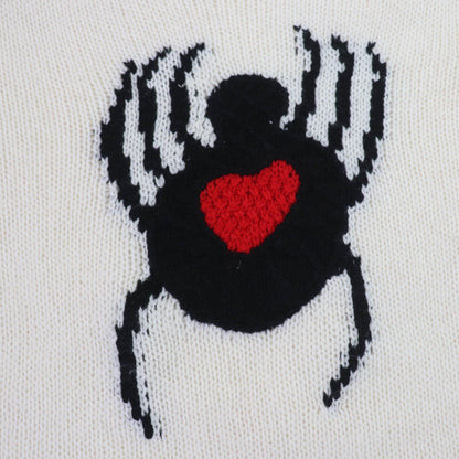 Dior Cashmere Spider Long Sleeve Knit White 38 Sweater — view 5