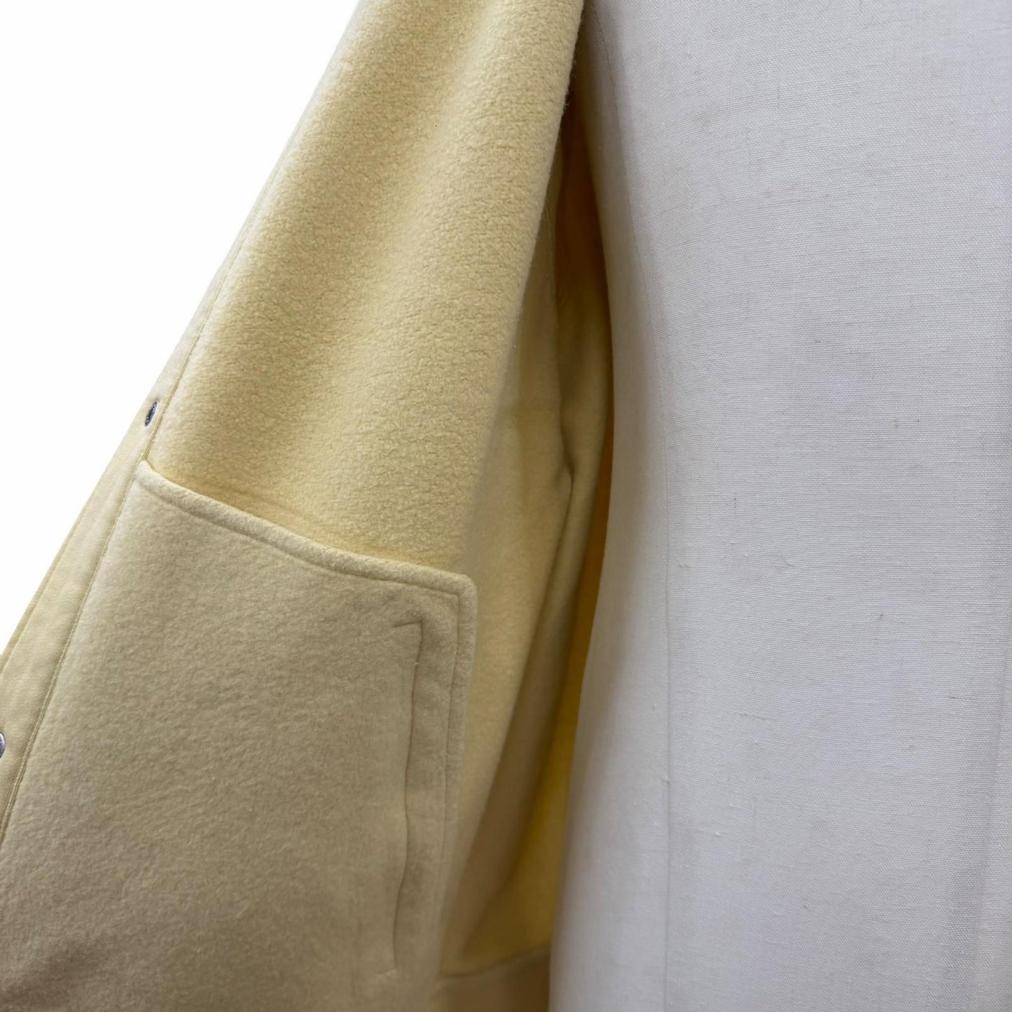 Hermes Crouse de Sel Cotton 100% Series Button Logo Embroidery Fleece Lining — view 5