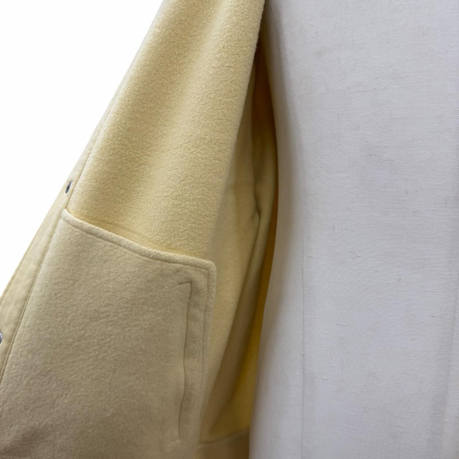 Hermes Crouse de Sel Cotton 100% Series Button Logo Embroidery Fleece Lining — view 5