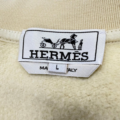Hermes Crouse de Sel Cotton 100% Series Button Logo Embroidery Fleece Lining — view 9