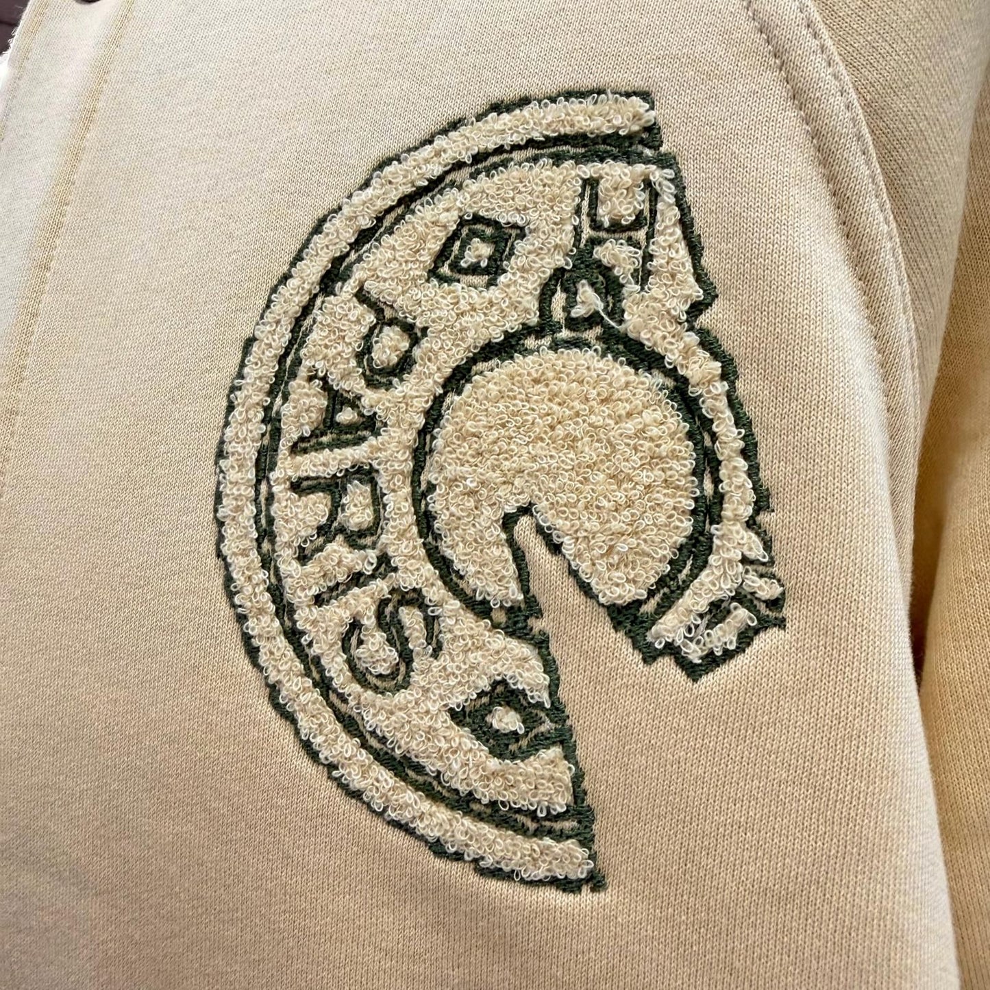 Hermes Crouse de Sel Cotton 100% Series Button Logo Embroidery Fleece Lining — view 6