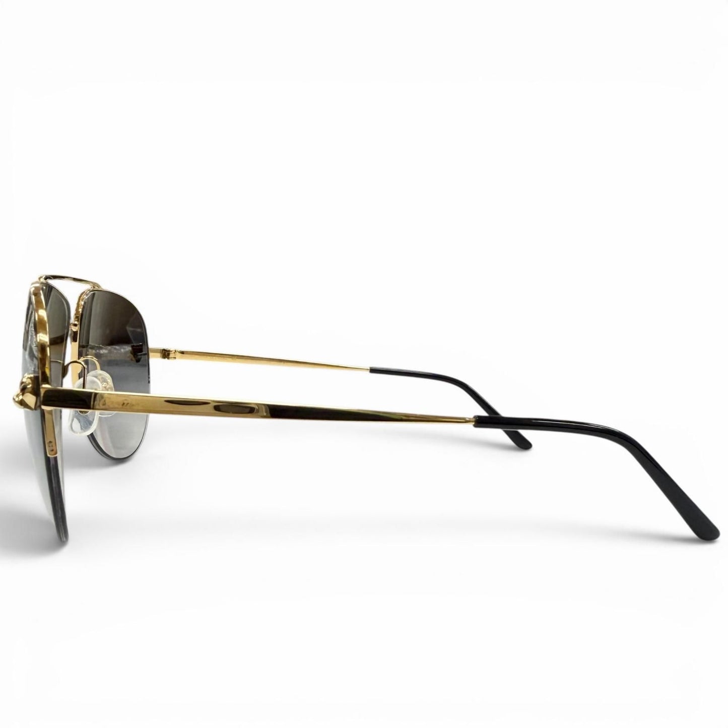 Cartier Panthere de Cartier Two Bridge Gradient Lens Eyewear Sunglasses Gold — view 4