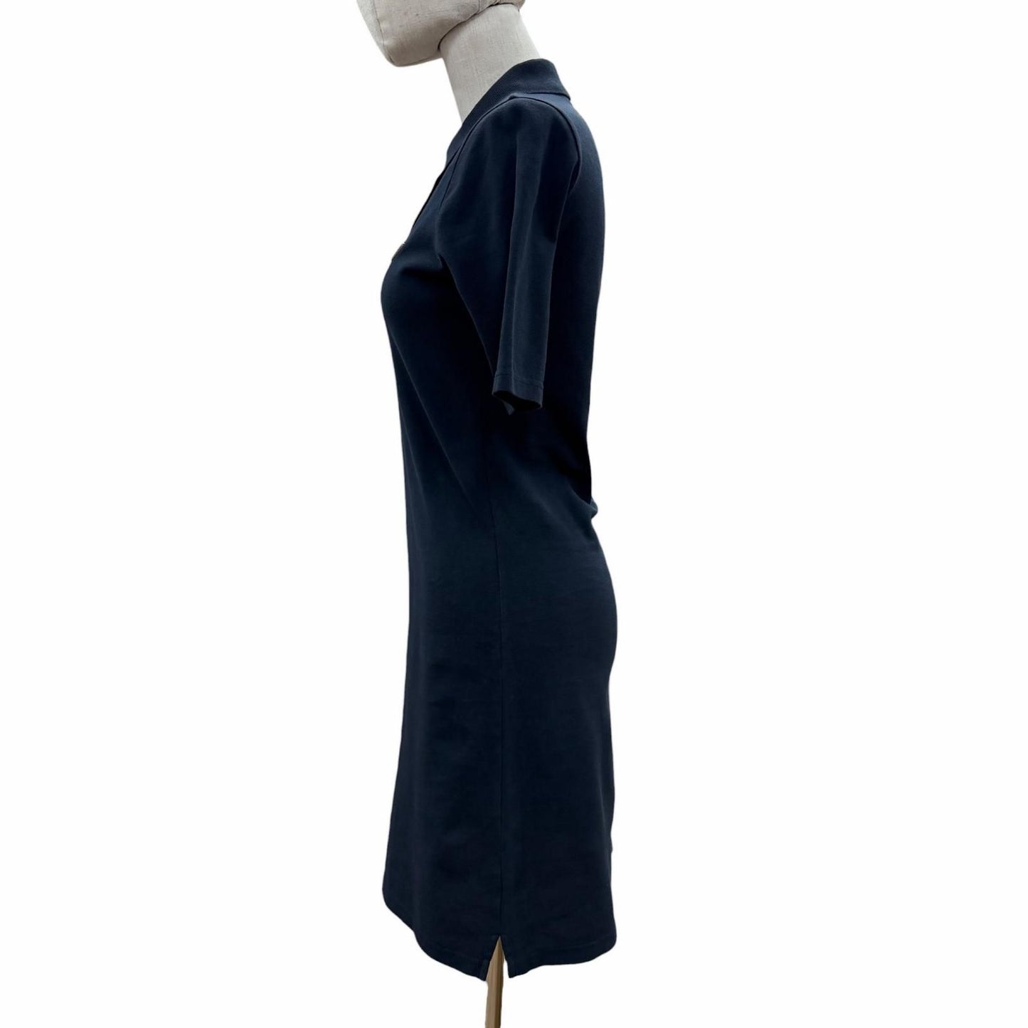 Prada Cotton 100% Pique Dress Navy 36 — view 2