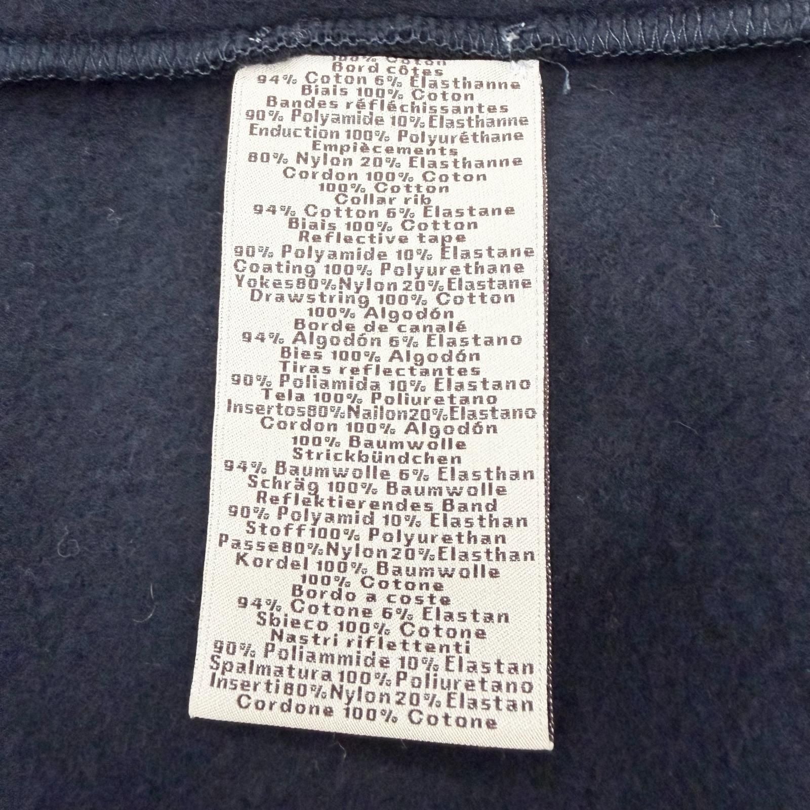 Hermes Sport Capsule Cotton 100% Marine Logo Contrast Jacket — view 9