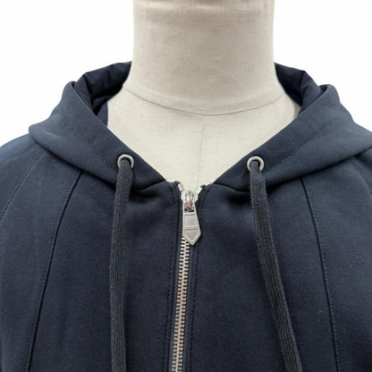 Hermes Sport Capsule Cotton 100% Marine Logo Contrast Jacket — view 2