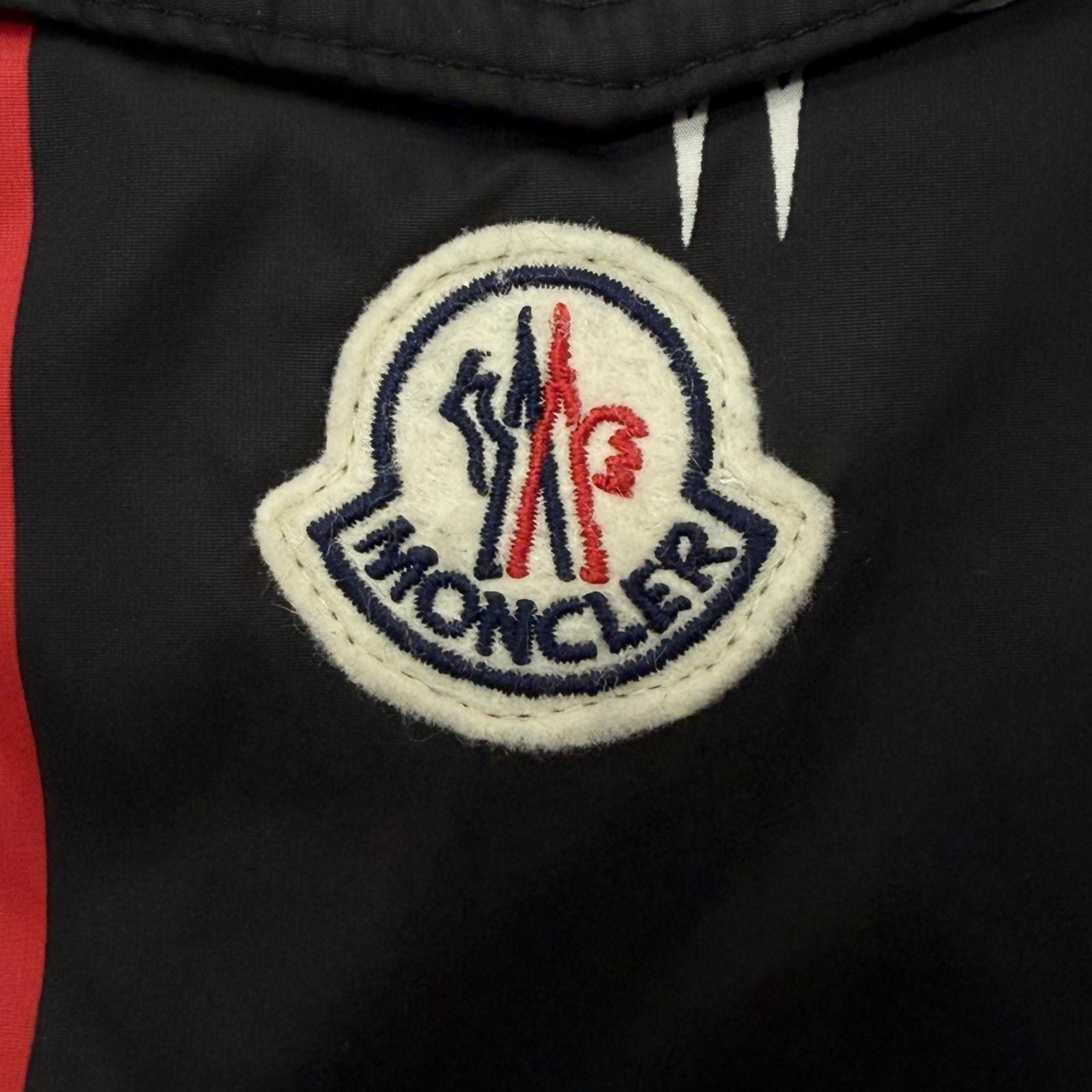 Bvlgari Moncler Wilson Hooded Double Zip Up Jacket Black Multi — view 6