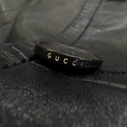 Gucci Vintage Sheep Leather Lambskin Era Single Jacket Tailored Black 46 — view 7