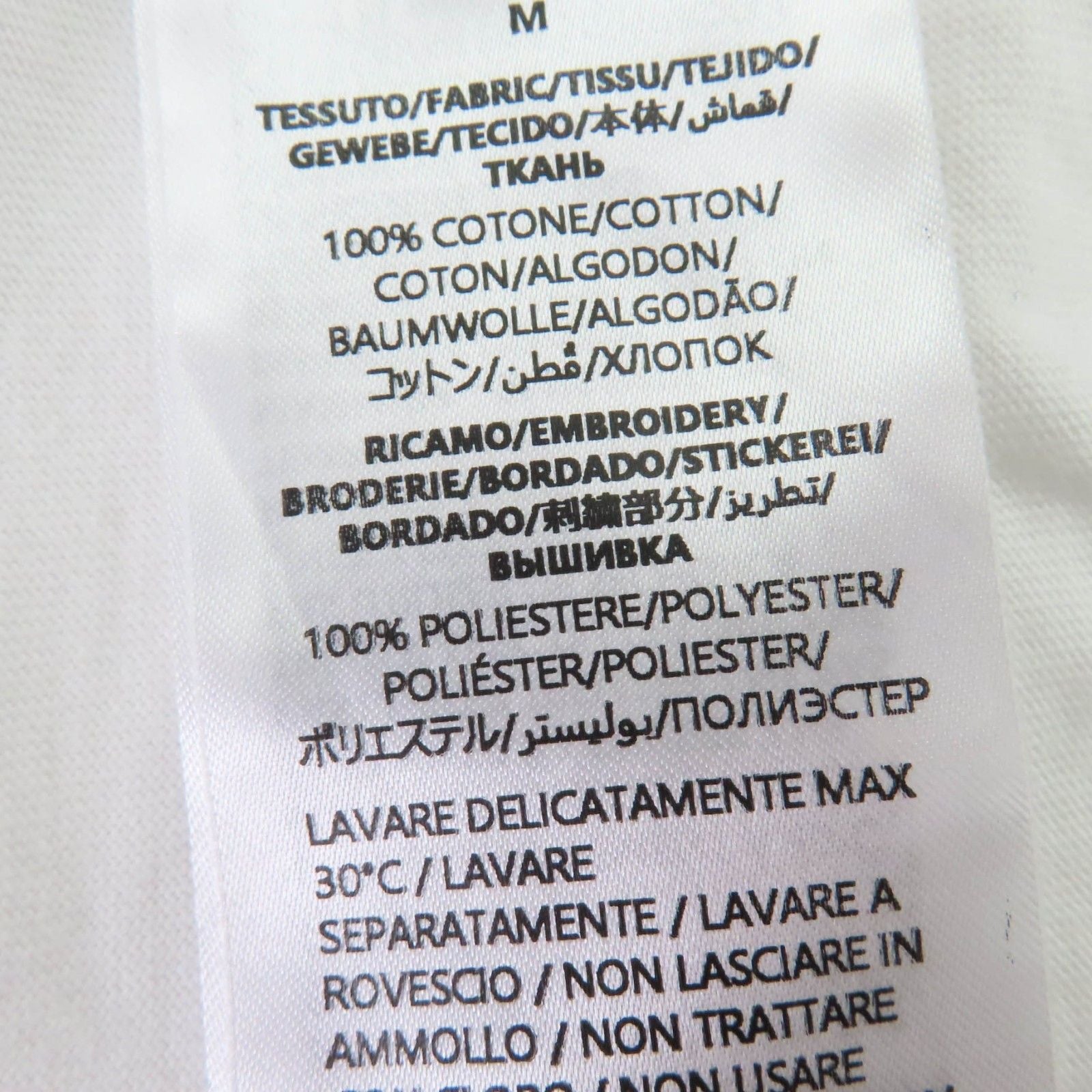 Gucci Cotton 100% Logo Embroidery Oversize Jersey Short Sleeve T-Shirt White — view 9