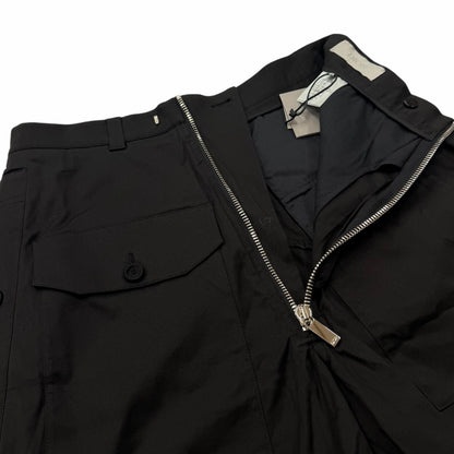 Dior Homme Cotton Cargo Shorts Black 46 — view 3