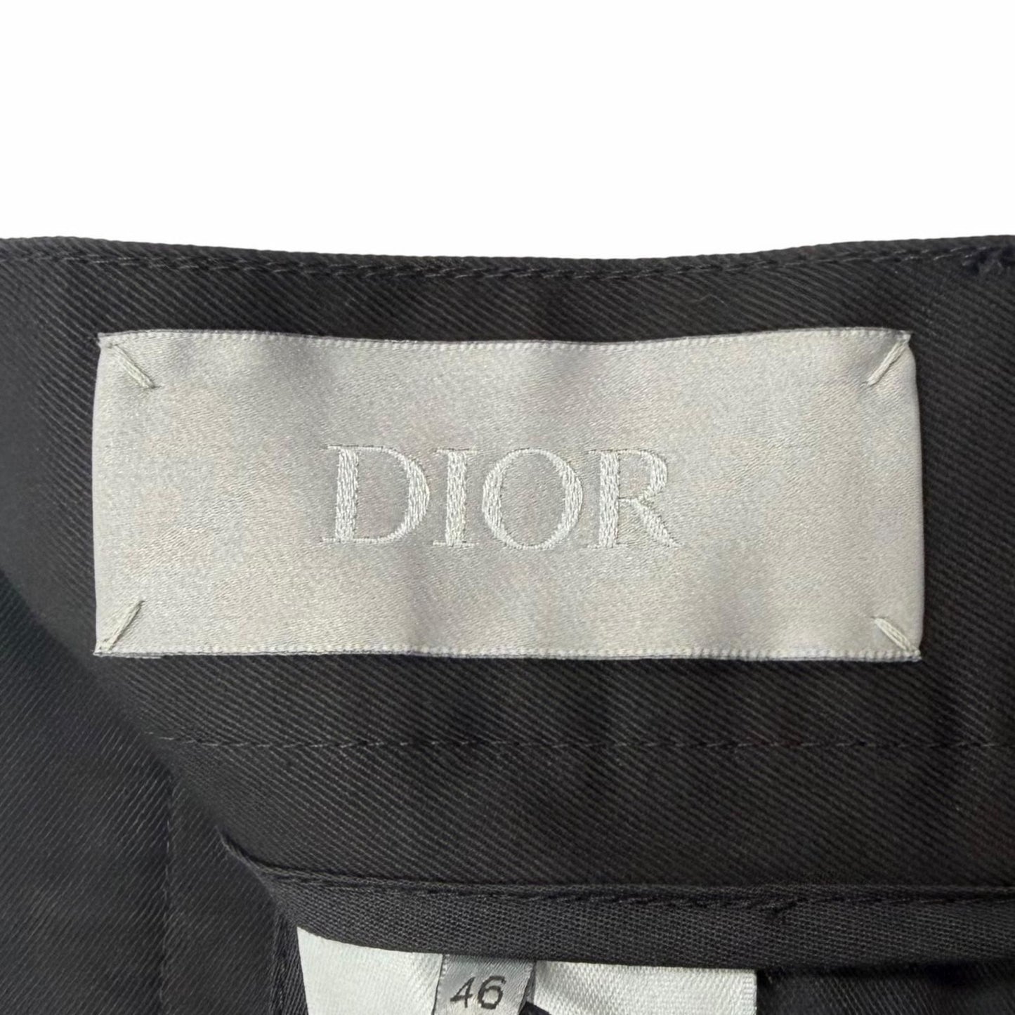 Dior Homme Cotton Cargo Shorts Black 46 — view 6
