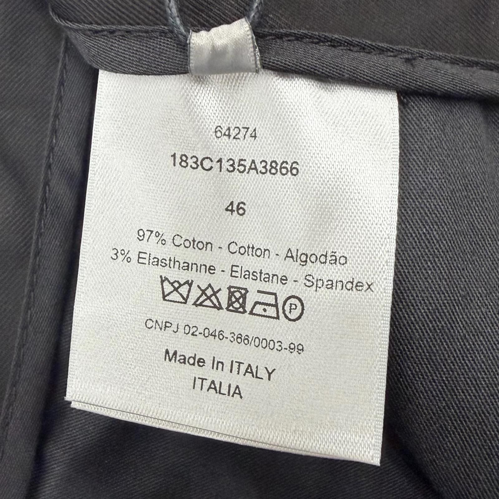 Dior Homme Cotton Cargo Shorts Black 46 — view 7