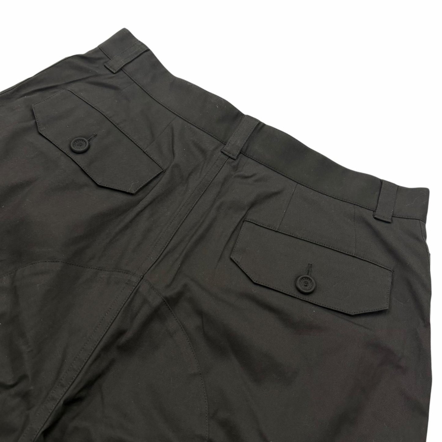 Dior Homme Cotton Cargo Shorts Black 46 — view 4