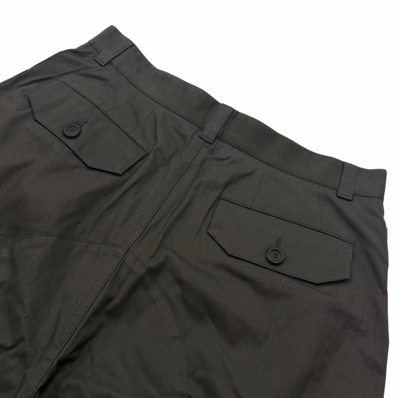 Dior Homme Cotton Cargo Shorts Black 46 — view 4