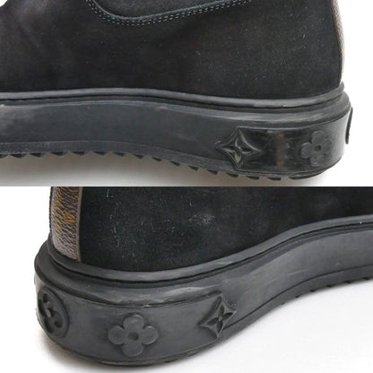 Louis Vuitton Bree Line Shearling Boots Black — view 9