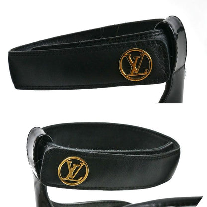 Louis Vuitton Stella Line Ankle Strap Sandals Black — view 8