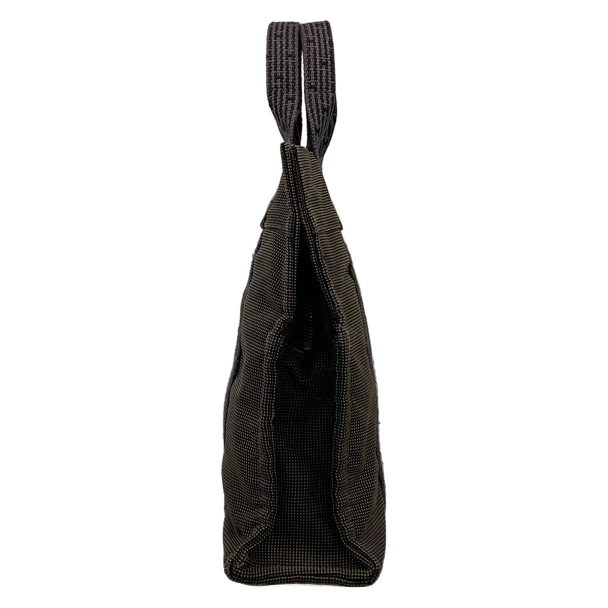 Hermes Tote Her Line PM Dark Gray Black Silver — view 2