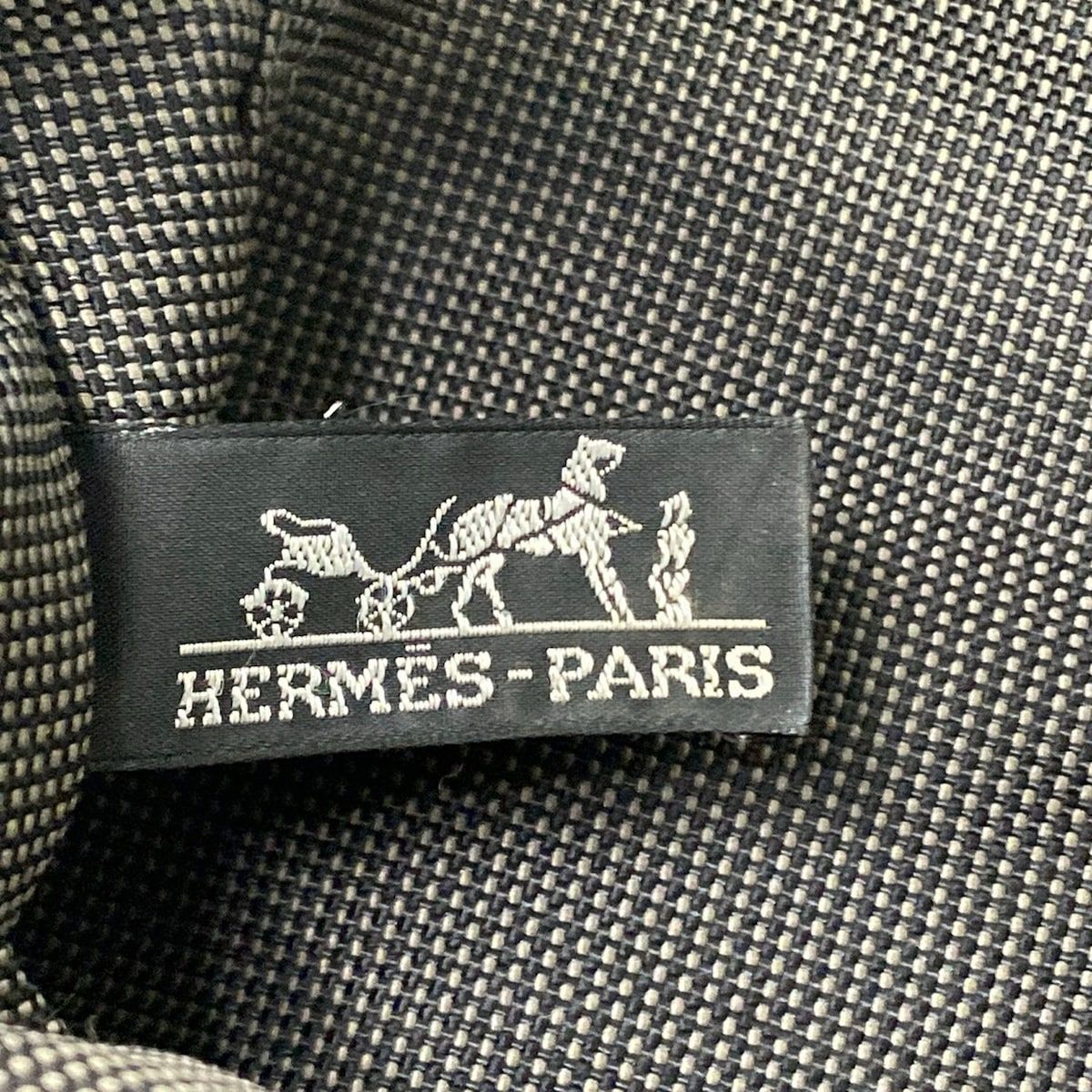 Hermes Tote Her Line PM Dark Gray Black Silver — view 8