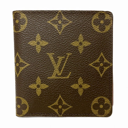 Louis Vuitton Portobier 6 Cult Cles Monogram Bifold Wallet Canvas