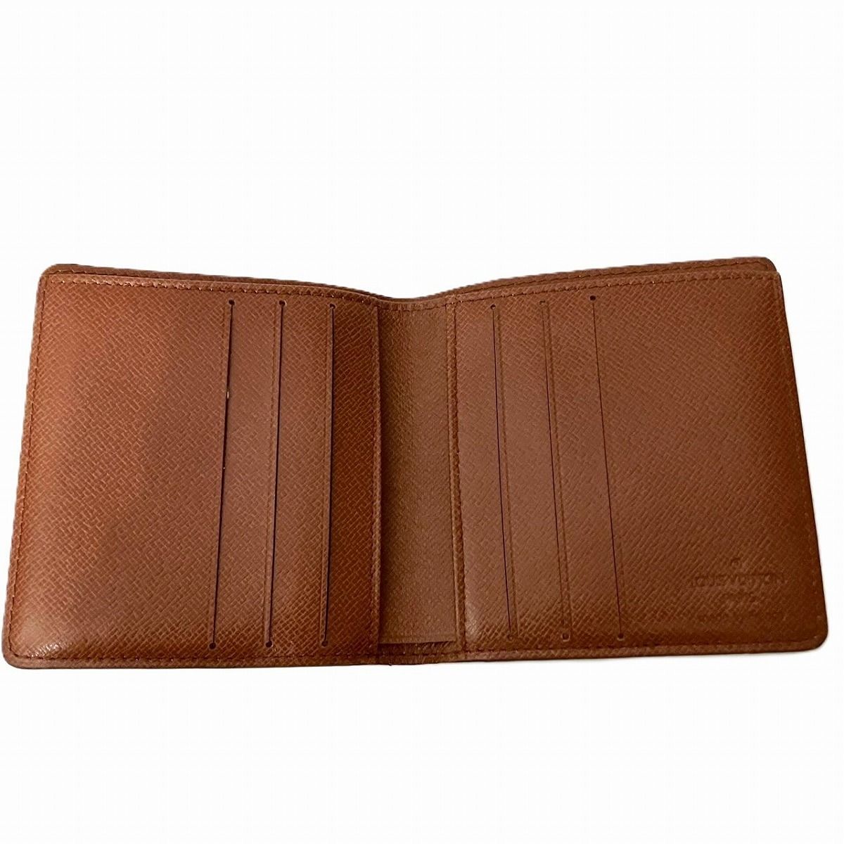 Louis Vuitton Portobier 6 Cult Cles Monogram Bifold Wallet Canvas — view 3