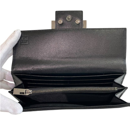 Fendi Zucchino Wallet Canvas Leather — view 3