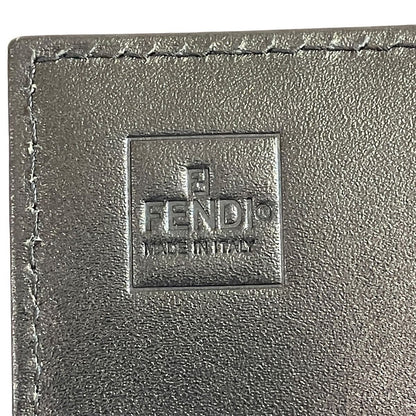Fendi Zucchino Wallet Canvas Leather — view 4