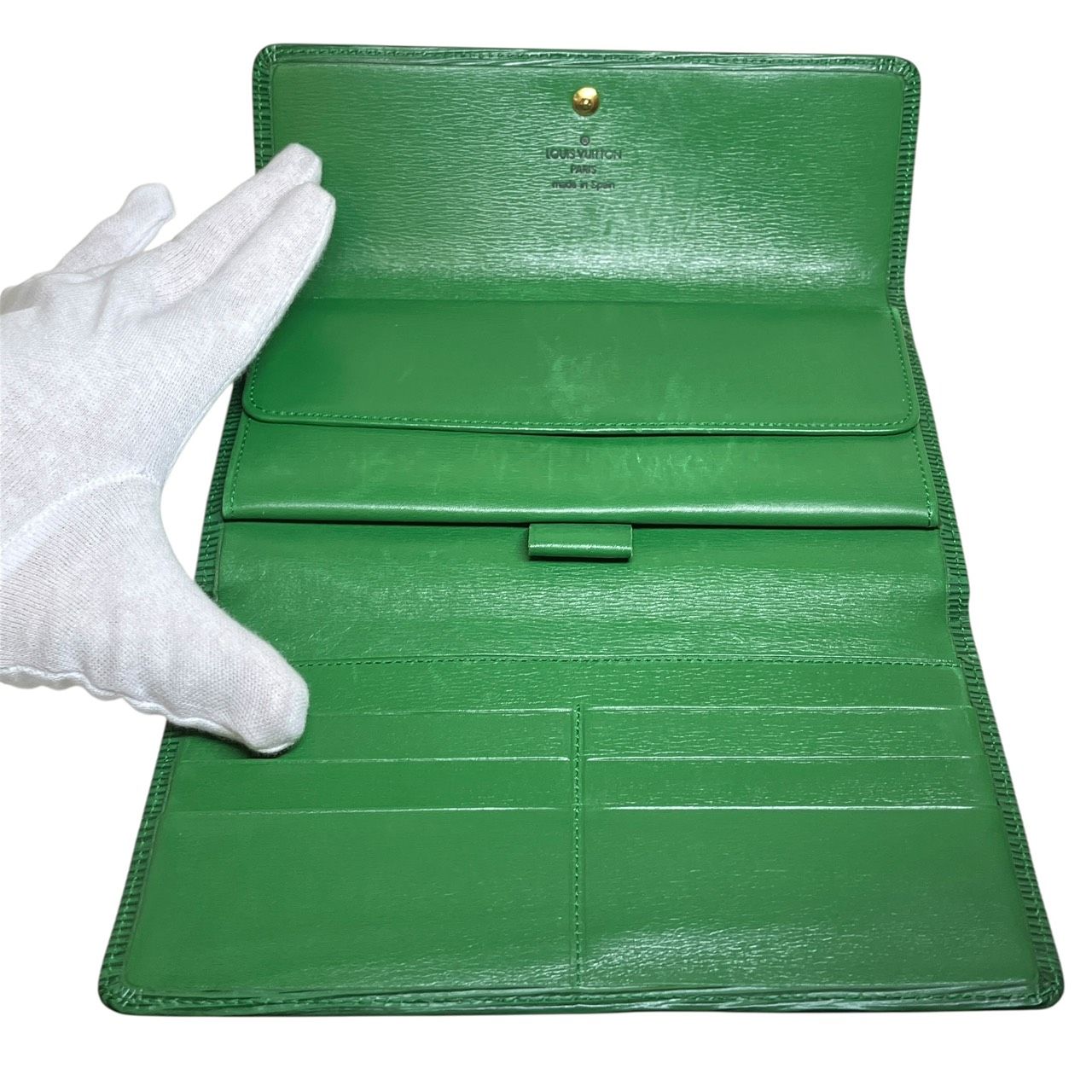 Louis Vuitton Porte Tresor Epi Wallet Leather — view 3