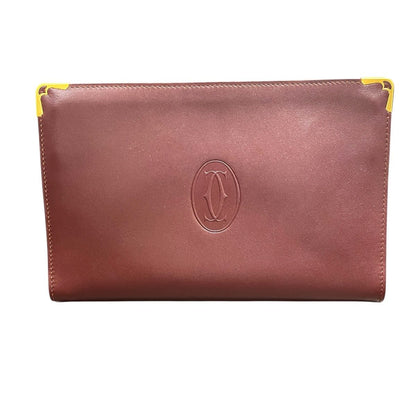 Cartier Must Line Clutch Leather