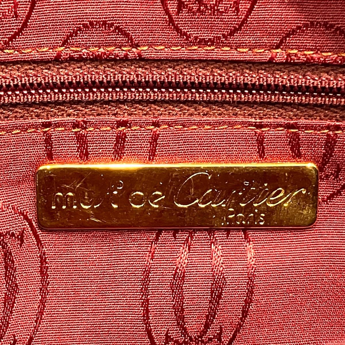 Cartier Must Line Clutch Leather — view 4