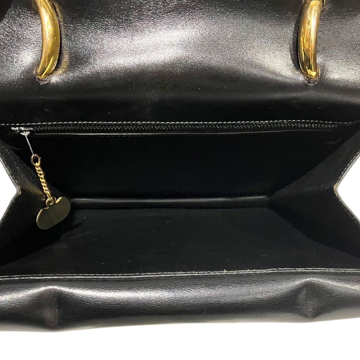 Celine Double Flap Handbag Smooth Leather — view 5