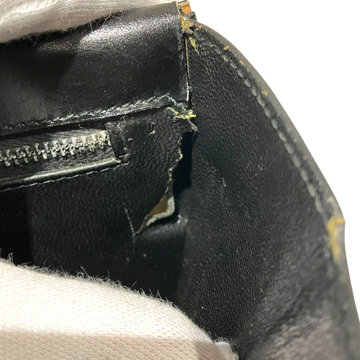 Celine Double Flap Handbag Smooth Leather — view 6