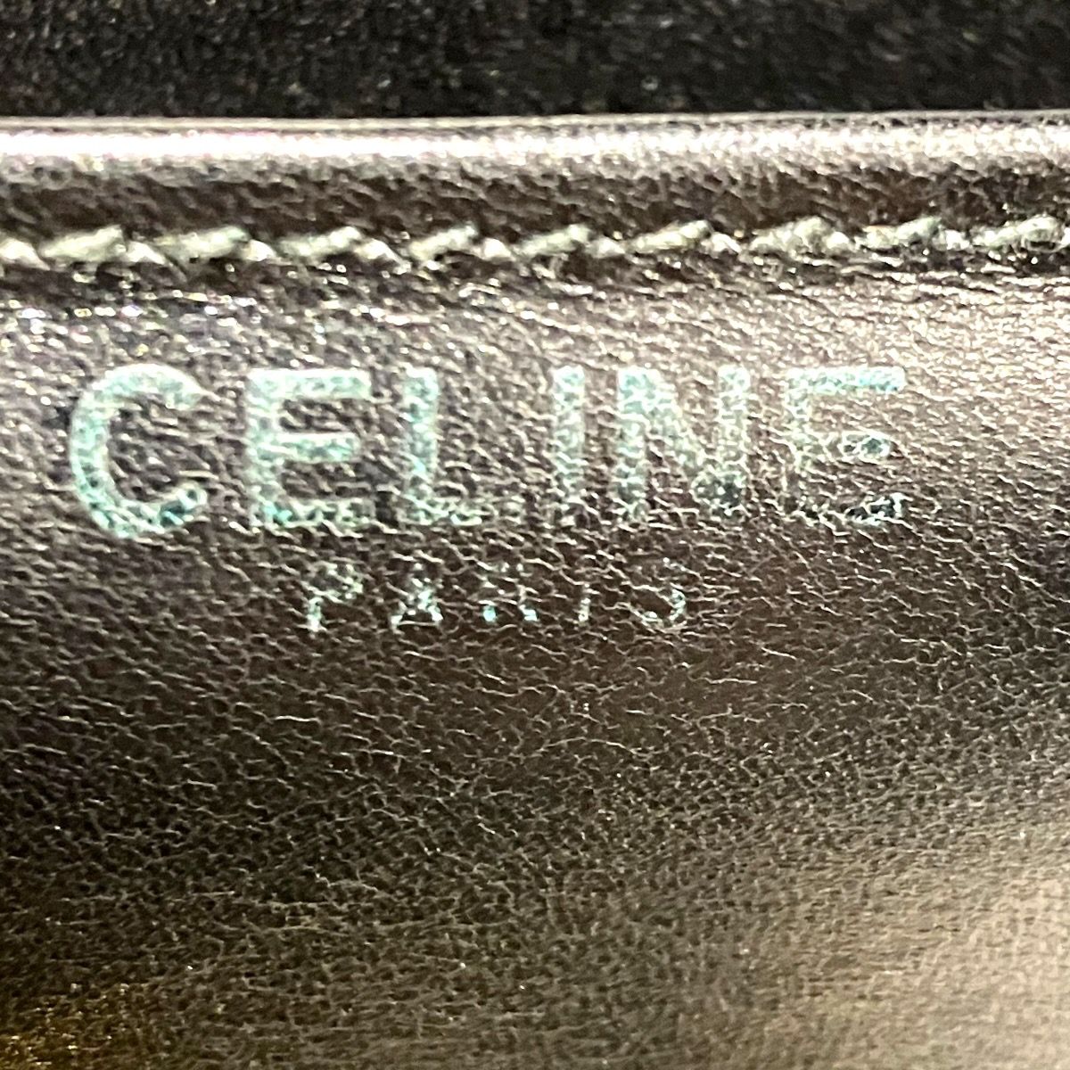 Celine Double Flap Handbag Smooth Leather — view 4