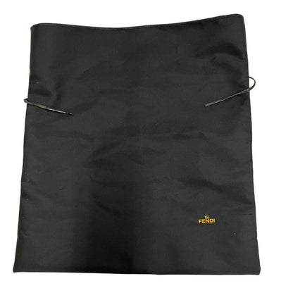 Fendi Zucca Pattern Pouch Handbag Canvas Leather — view 5