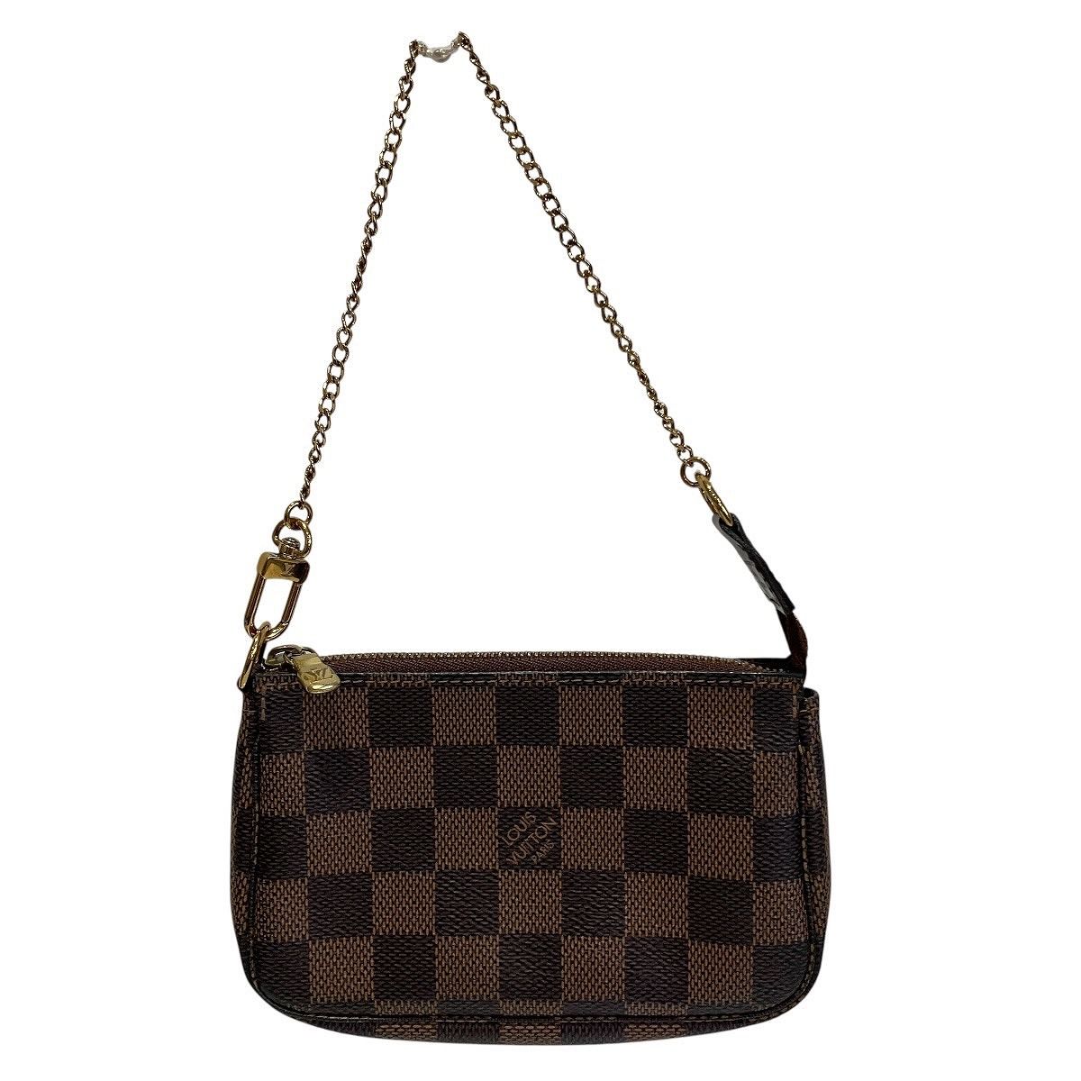 Louis Vuitton Mini Pochette Damier Pouch Canvas — view 2