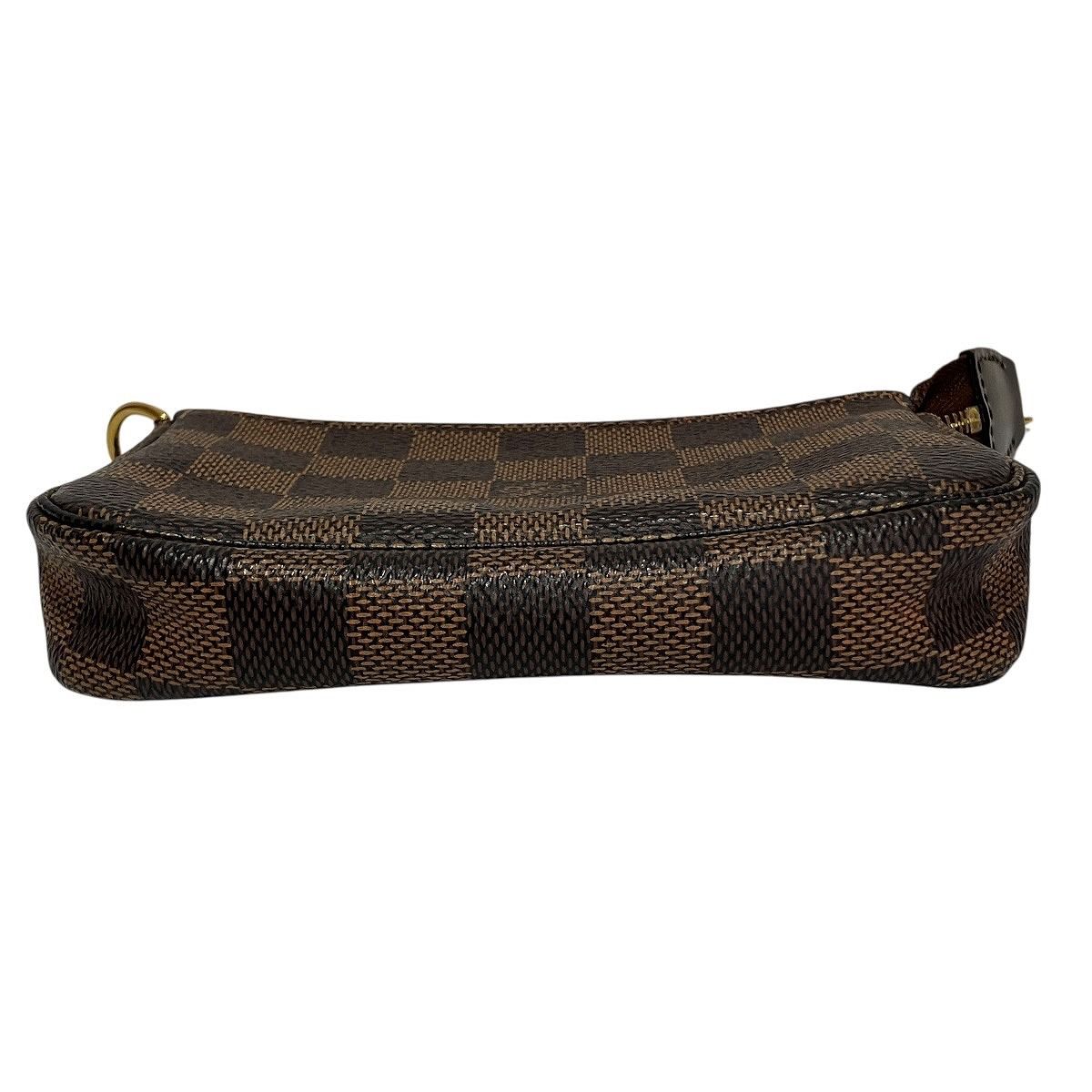 Louis Vuitton Mini Pochette Damier Pouch Canvas — view 3